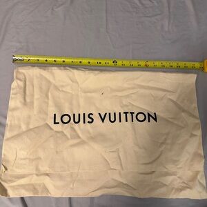 Louis Vuitton Tan Storage Bag